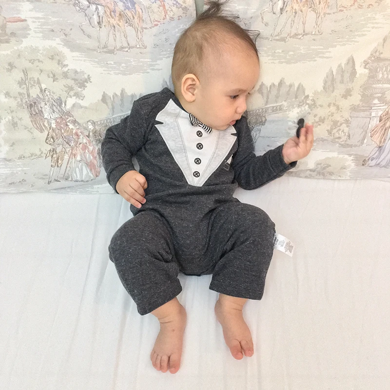 2018 зимняя одежда для новорожденных мальчиков детские комбинезоны из 100% хлопка с
