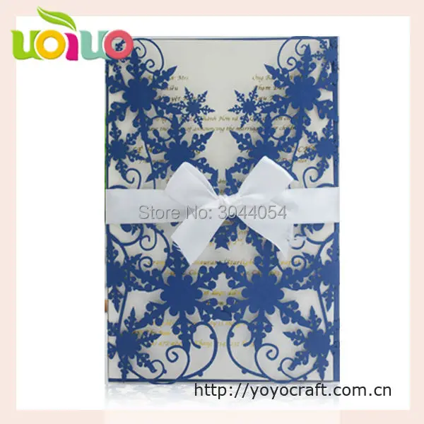 Популярная Роскошная Рождественская Свадебная пригласительная открытка со