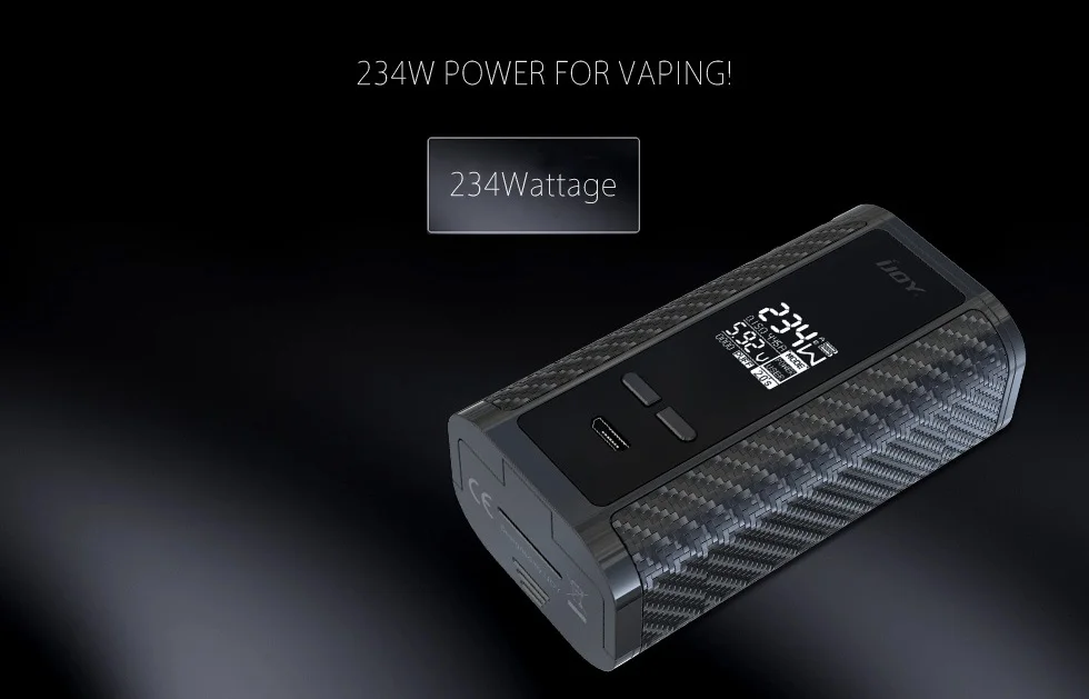 IJOY капитан PD270 TC коробка мод 234 Вт Подходит капитан Vape бак испаритель электронная сигарета VS Gen ALIEN 220 Вт 20700 18650 батарея