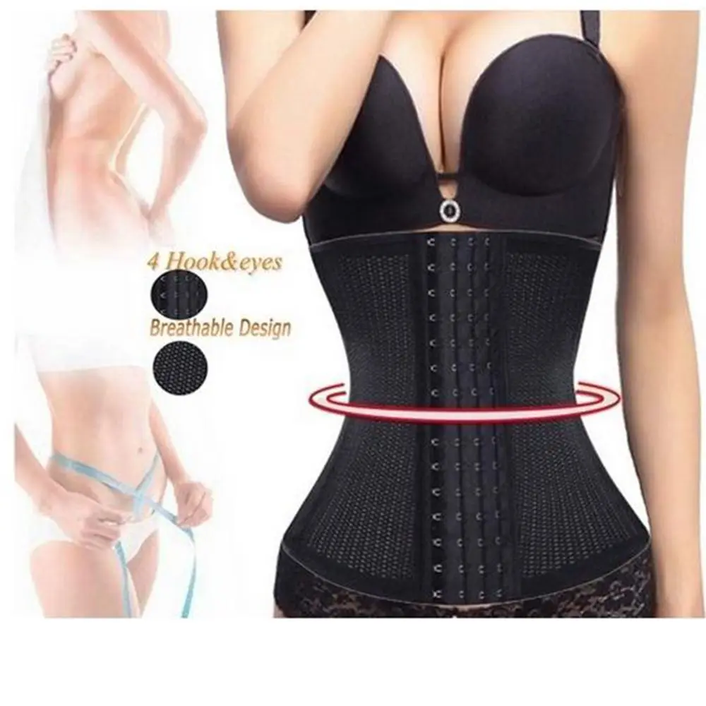 Лидер продаж Женский латексный тренировочный корсет для талии под грудь