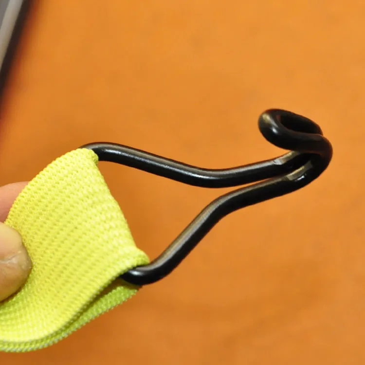 Настенные в форме треугольника S крючки черное металлическое покрытие домашний