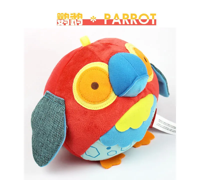 Животных ткань детские руки захватывают мяч колокол Бумага Игрушки для