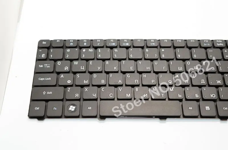 Русская клавиатура JIGU для ноутбука Acer eMachine E442 E730 E732 G640 G730 G730G G730Z G730ZG RU черная