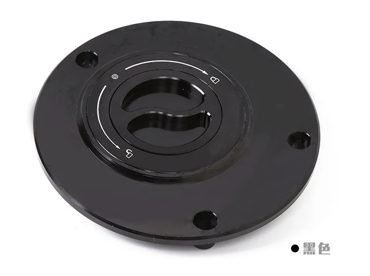 Black CNC Топливный бак газа Кепки бензин крышка чехол для Kawasaki 636 ZZR 600 1200 650R ER6 ZX6RR ZX6R ZX9R ZX10R ZX14R ZX1100 Z1000 ZRX1200R - Цвет: Black