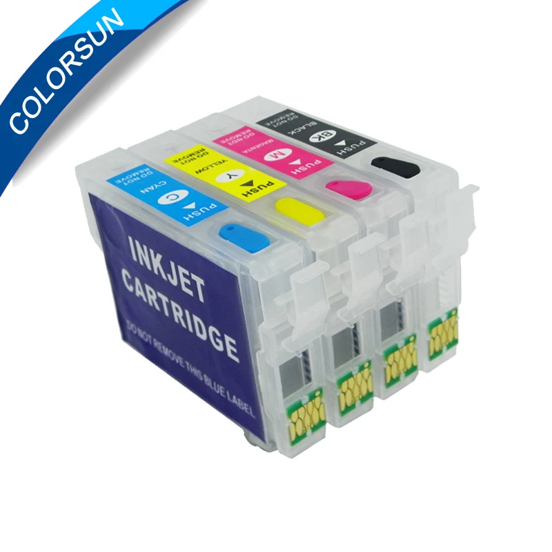 Для печатающей головки EPSON WF 2630 2650 2660 XP220 XP320 XP324 XP420 XP424 перезаправляемый картридж