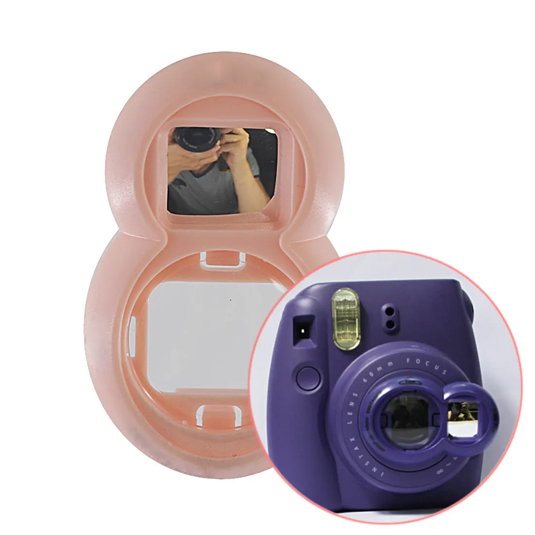 Малая линза с зеркалом для селфи милым классическим дизайном Fujifilm Instax FUJI Instant Mini 9