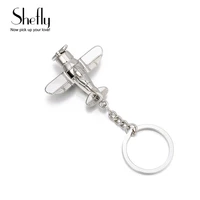 helicopter football and shoe model keychain 3d bag charm key ring jewelry wholesale fashion metal key chain fashion jewelry