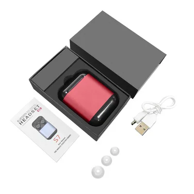 

Wireless Headset Bluetooth Earphone TWS Earbuds 5.0 Stereo with Mic Sports Headset Earphones Blutooth Earphone Headset