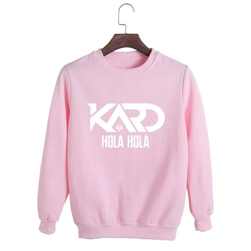KPOP Korean Fashion K.A.R.D Mini Album Hola KARD BM J.Seph Cotton Hoodies Pullovers Sweatshirts PT561 | Женская одежда