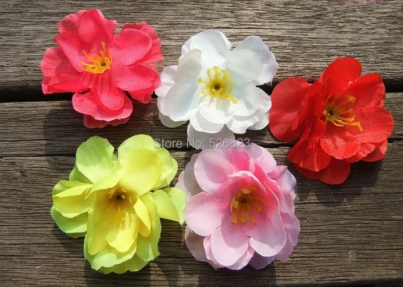 Искусственные шелковые цветы цветущей вишни для свадьбы/рождественской