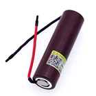 Аккумулятор Liitokala HG2 18650 3000 мАч, 3,6 в разряд 20 А + кабель из силикагеля