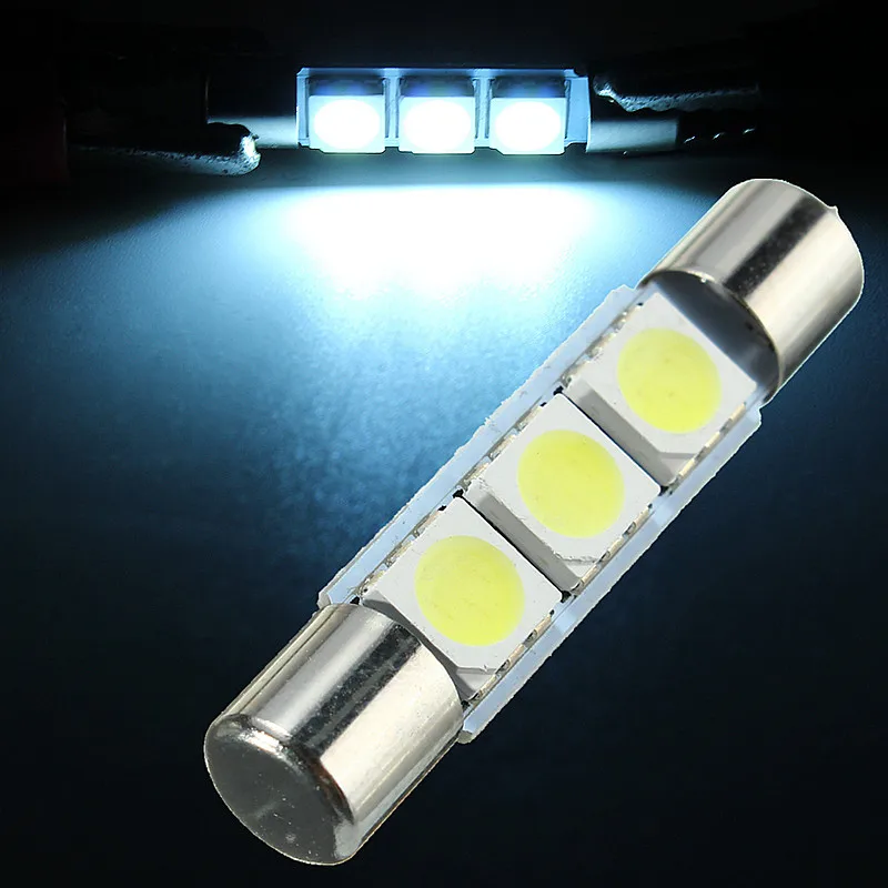 15 шт. T10 5/8SMD гирлянда 31/42 мм светодиодный Автомобильная сигнальная лампа светильник Подсветка салона Лампы для чтения Комплект для Chevy Silverado автомобиля