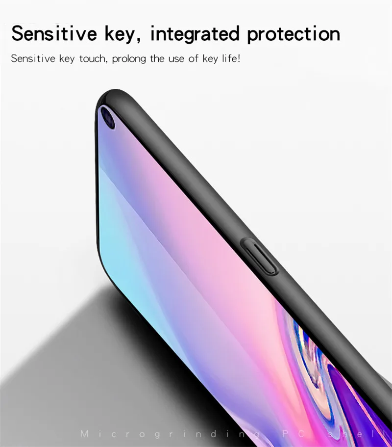 Чехол для Samsung Galaxy S10 роскошный Ультратонкий гладкий жесткий чехол Fundas |