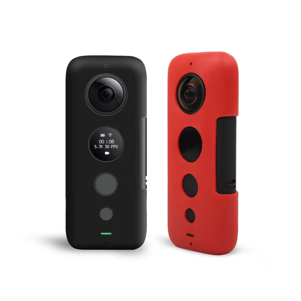 Мягкий силиконовый чехол Insta360 ONE X пыленепроницаемый защитный противоскользящий