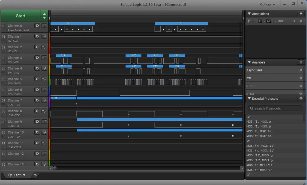 Новый логический анализатор USB Logic 100 МГц 16Ch для ARM FPGA|analyzer instrument|usb yellowusb port analyzer |