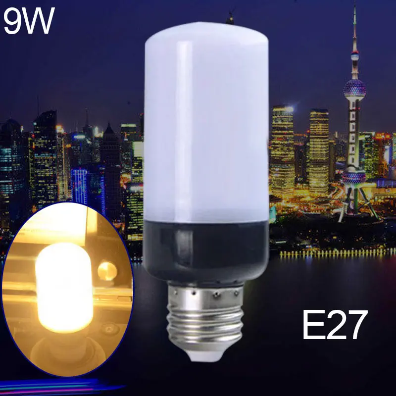 E12/E14/E26/E27/B22 SMD5736 Светодиодный лампочки Кукуруза 3/5/7/9/12 W затемнения лампочка