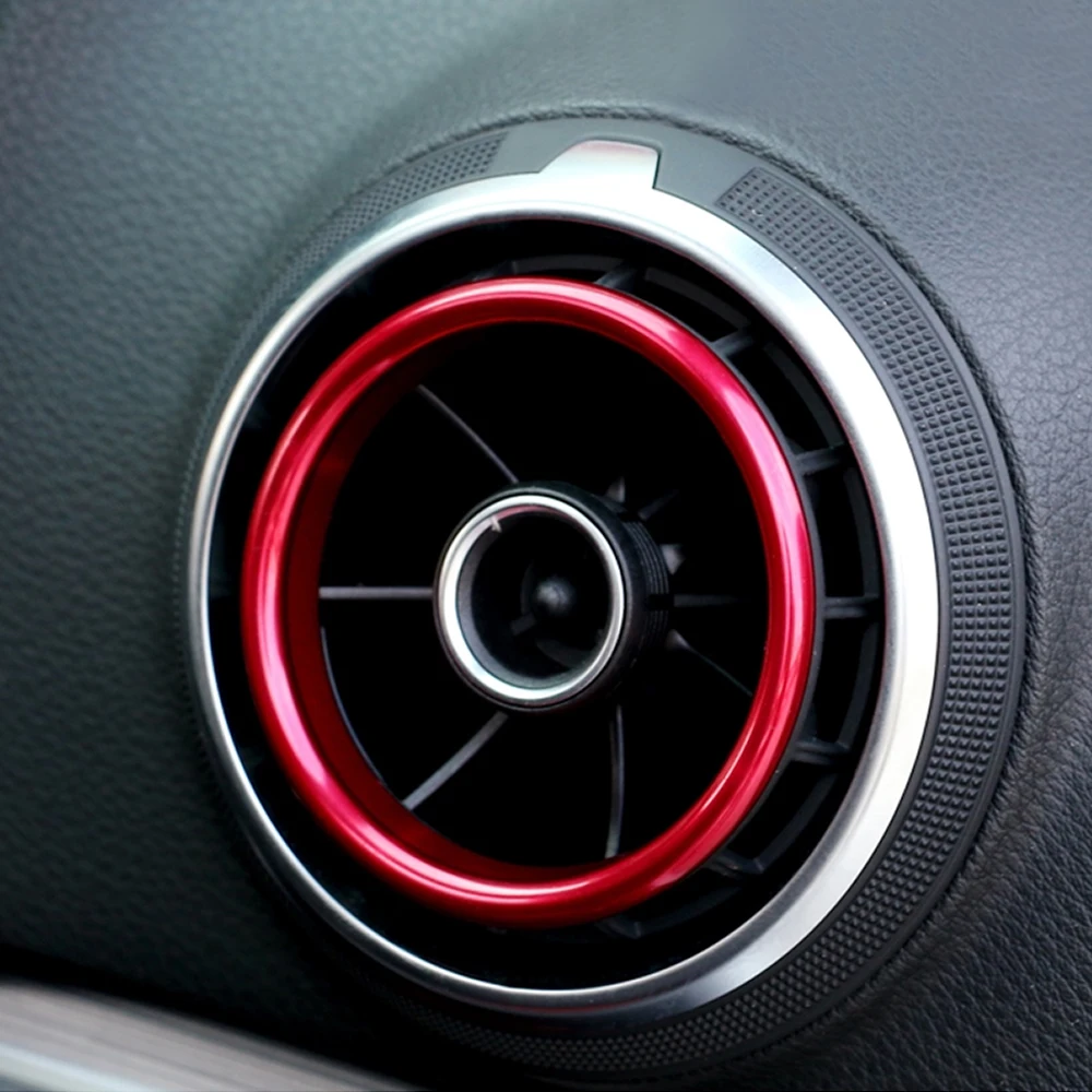 Кольцо для вентиляционного отверстия декоративная наклейка AUDI A3 S3 2013-2017/Q2 2017