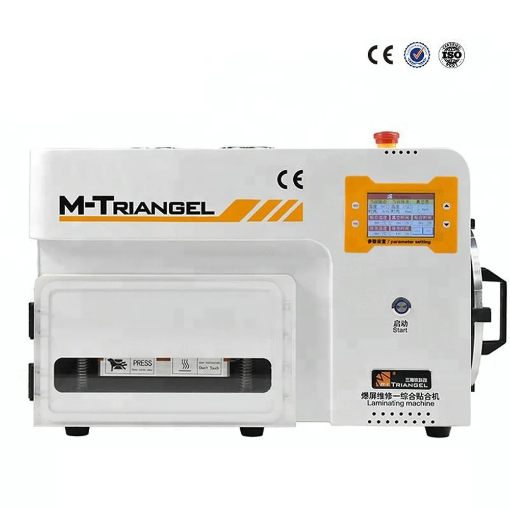 Встроенная вакуумная машина для удаления пузырьков ламинирующая M Triangel MT 2017 OCA