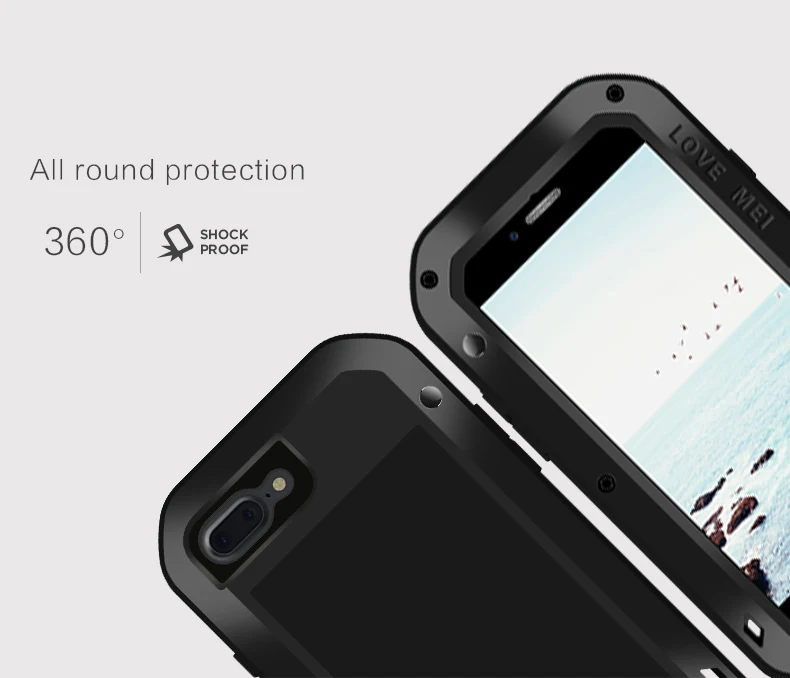 Gorilla glass) LOVE MEI мощный чехол для iphone 11 Pro Max X XS чехол для Max XR для iphone 8 6 6s 7 Plus водонепроницаемый алюминиевый чехол