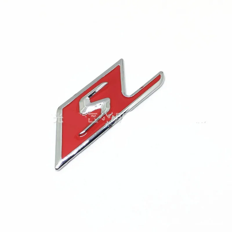 ABS S знак сзади автомобиля эмблема Стикеры для Mercedes Benz W117 Cla45 W205 C63 W212 E63 W207 W176 A45 X156