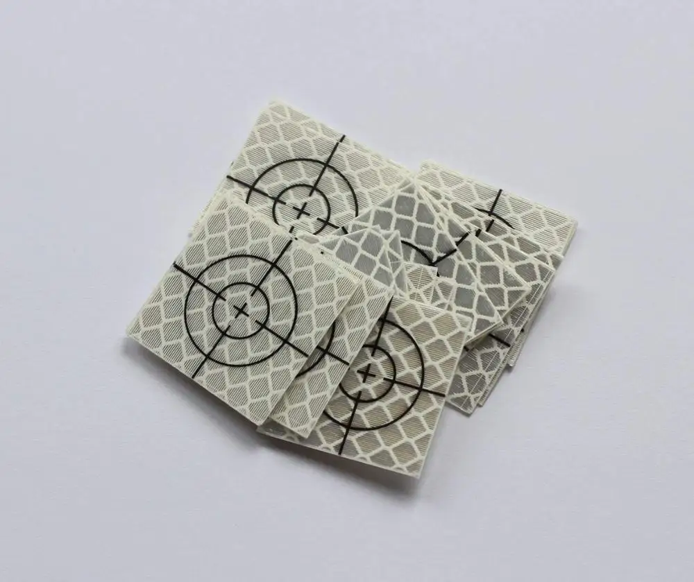 

NEW 100pcs Reflector Sheet 40 x 40mm Reflective tape target