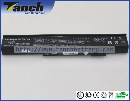 Аккумуляторы для ноутбука шлюза 6000 M360 3UR18650F 2 QC MA1 SQU 413 6018 MX6124 NX500S MT6711 6518 MX6027 11 1 V 6