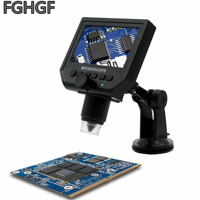 FGHGF G600 электронная лупа 1X 600X портативный экранный микроскоп паяльные часы ремонт