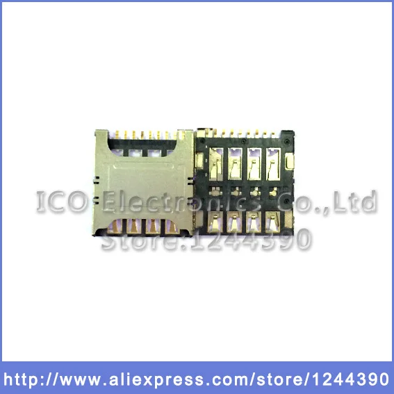 Разъем для SIM карты Samsung N9002 N9009 N9008V N9000|lot lot|lot samsungpcs connector |