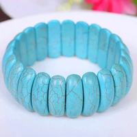 new fashion bohemian natural stone bracelets for women boho wrap bangles female jewelry wedding party gift