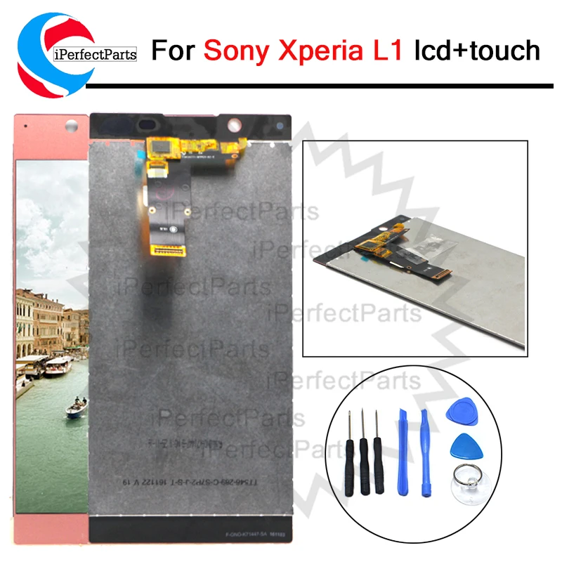 Новый ЖК дисплей для Sony Xperia L1 XL 1 сенсорный экран с дигитайзером в сборе запасные