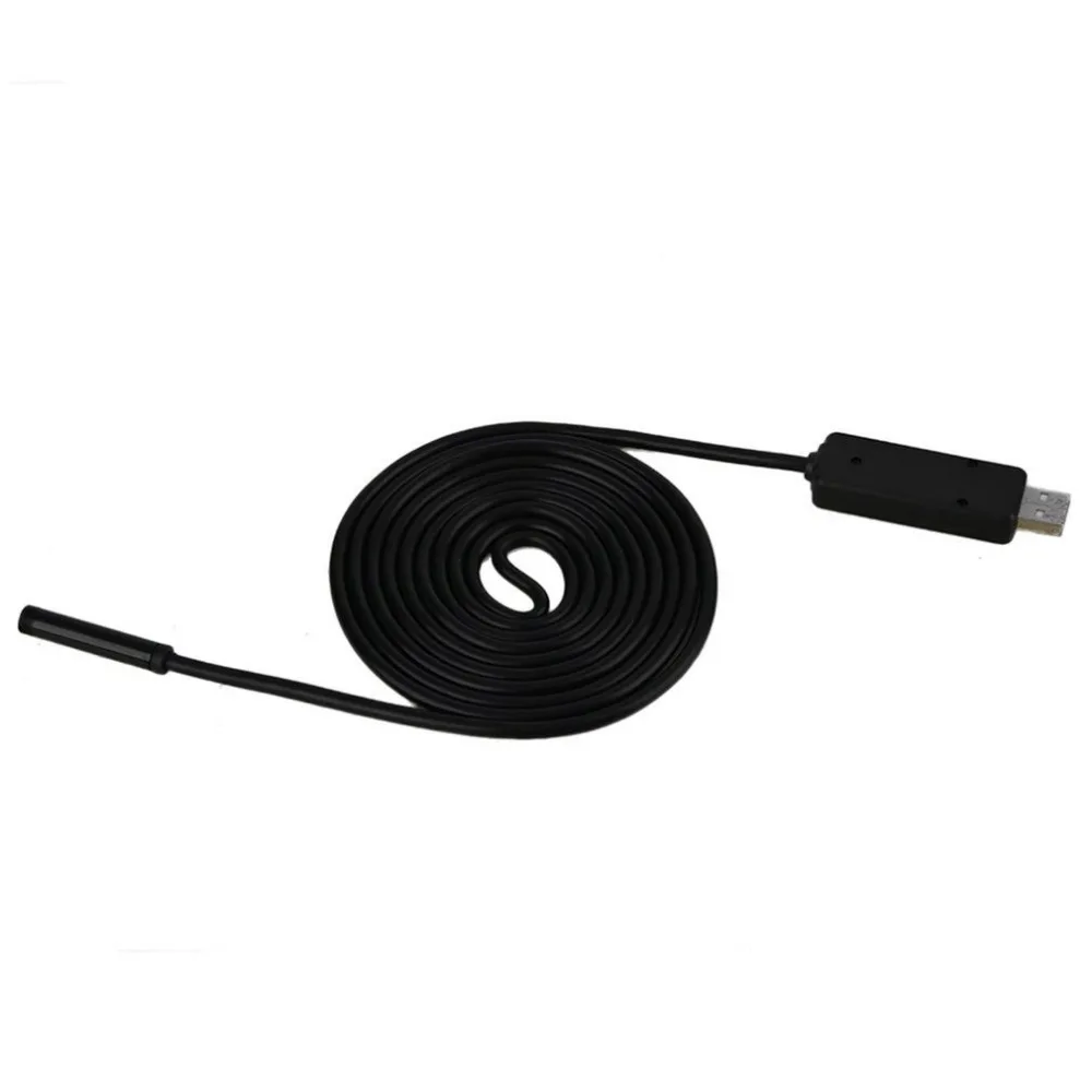 1 м/2 м/3 5 м/5 м 7 мм эндоскоп мини камера USB Водонепроницаемый 6 LED бороскоп для
