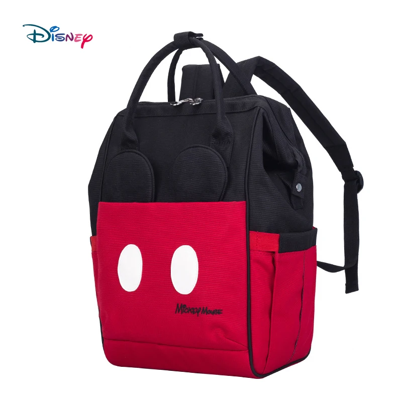 Disney Мода Микки Пеленки сумки рюкзак большой емкости для мама Материнство водонепроницаемый Дорожная сумка подгузник уход за ребенком