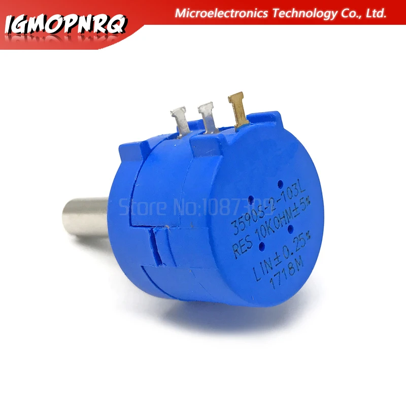 1PCS 3590S Series Potentiometer 500 Ohm - 100K Ohm 3590S-2-103L 3590S-101 3590S-102 3590S-103 3590S-104 3590S-201 3590S-202 3590S-203 3590S-501 3590S-502 3590S-503 image 4