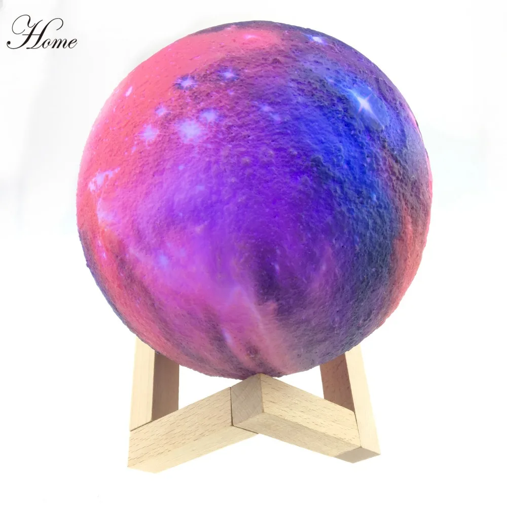 3D print Children's toy USB LED Night Light Remote control star light moon lamp | Дом и сад