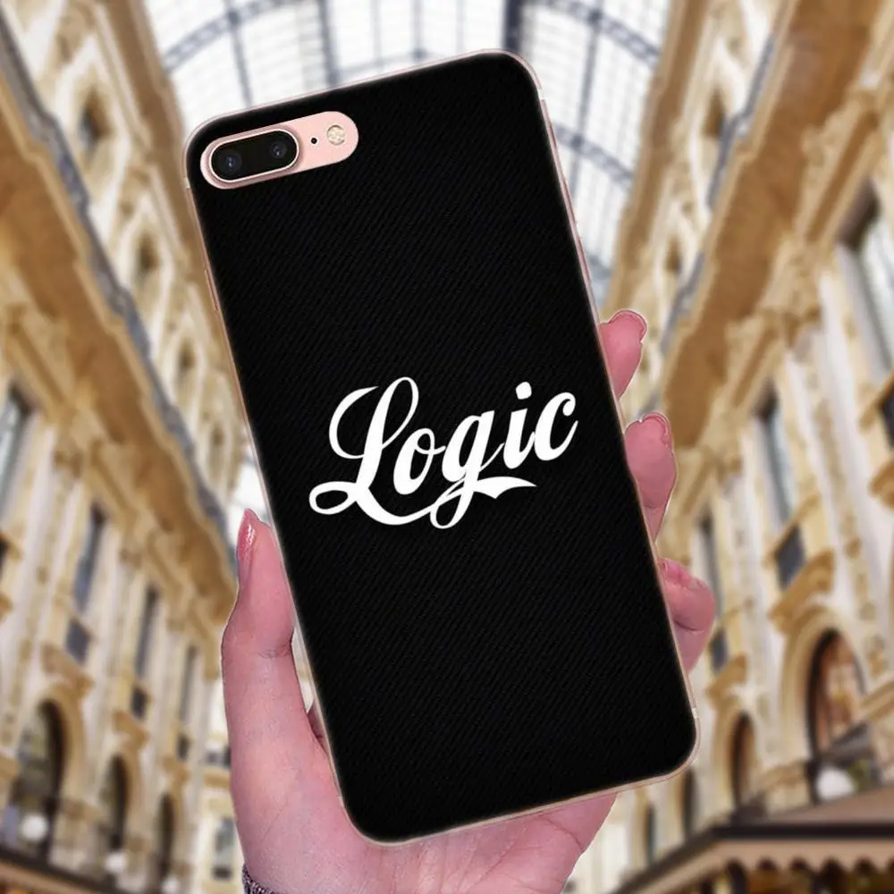 Logic Rapper красочный стиль ТПУ дизайн под заказ для Apple iPhone 4 4S 5 5C 5S SE 6 6S 7 8 Plus X XS Max XR |