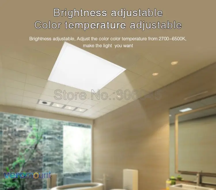 Milight 40 Вт RGB + CCT светодиодный свет панели FUTL02 (625*625) 2 4 г дистанционное управление
