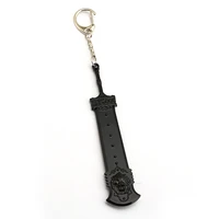 nier automata keychain heroine 2b weapon model pendant metal key ring holder men car women bag key chain chaveiro game jewelry