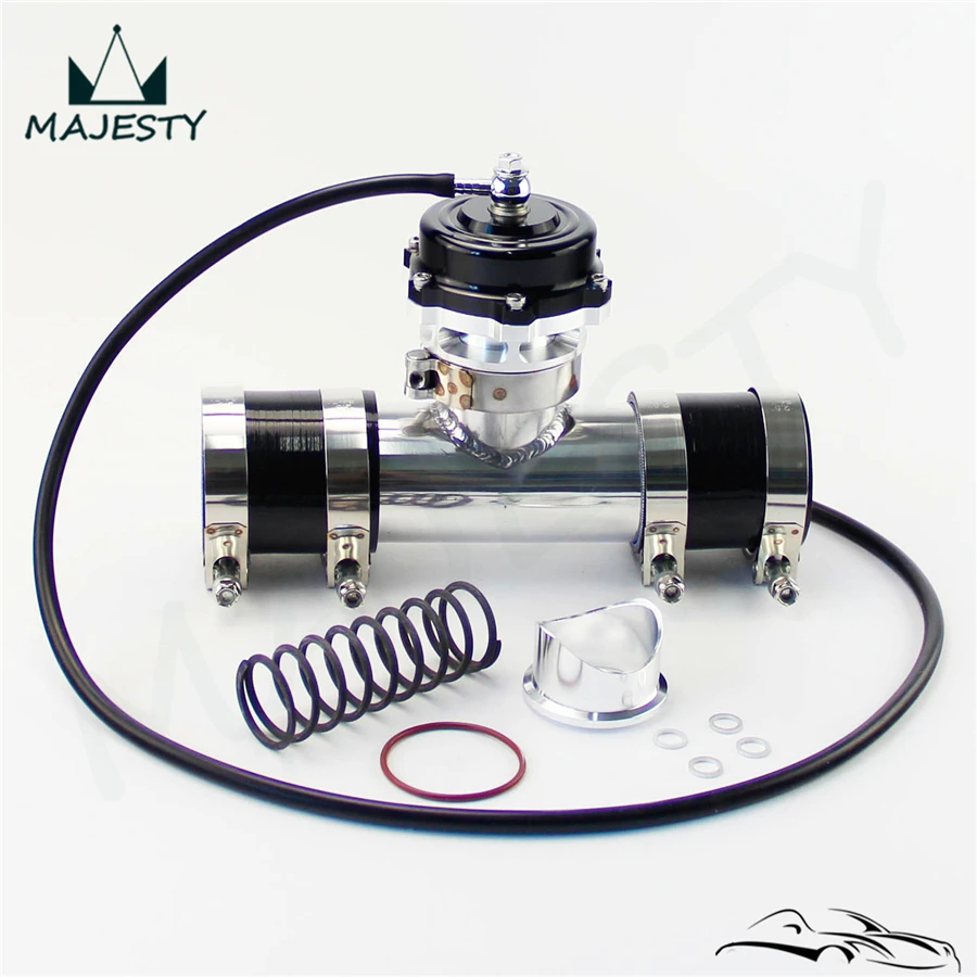 2 36 &quotфланец трубы шланг комплект + для 35PSI Boost 50 мм турбонаддув Blow Off клапан BOV |
