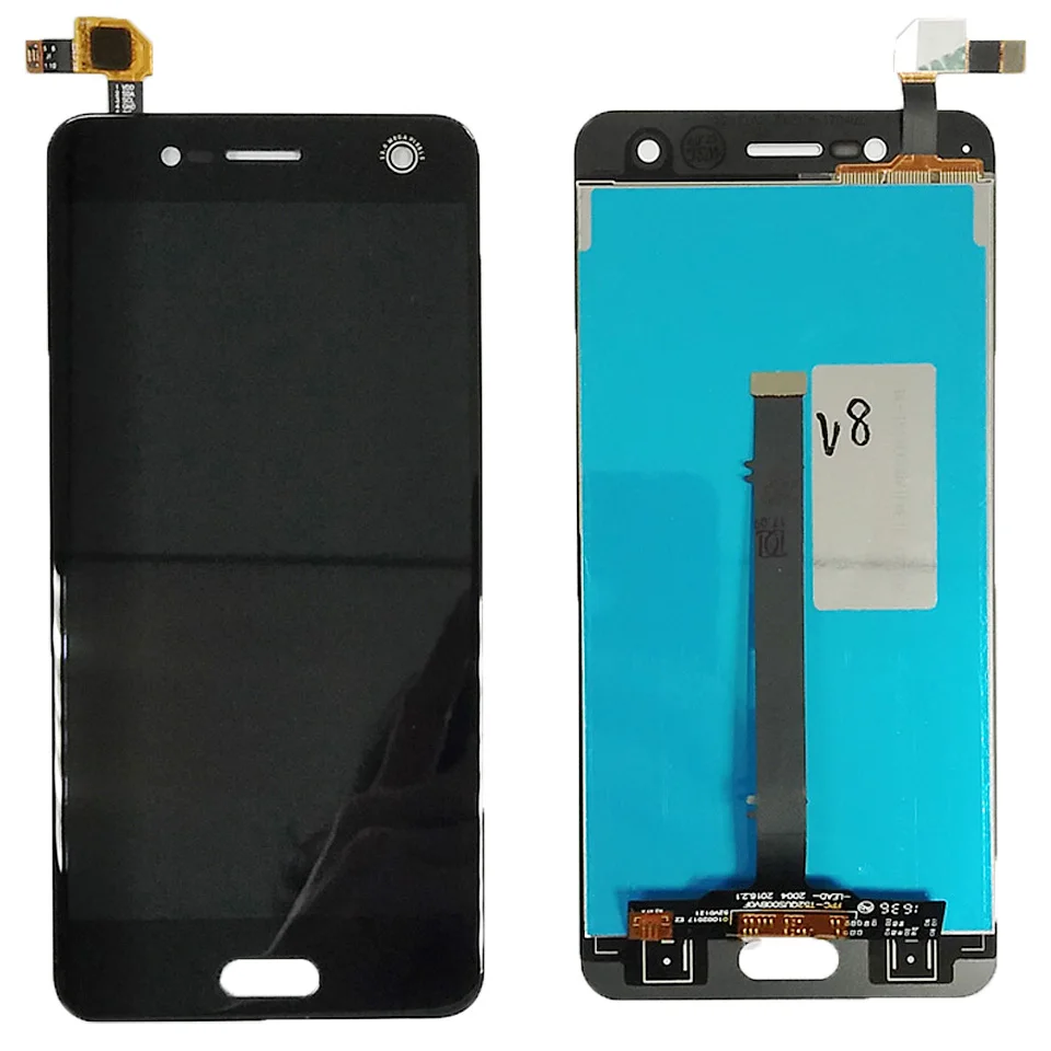 for zte blade v8 bv0800 lcd displaytouch screen digitizer with frame assembly for zte blade v8 v 8 display phone repair lcd free global shipping