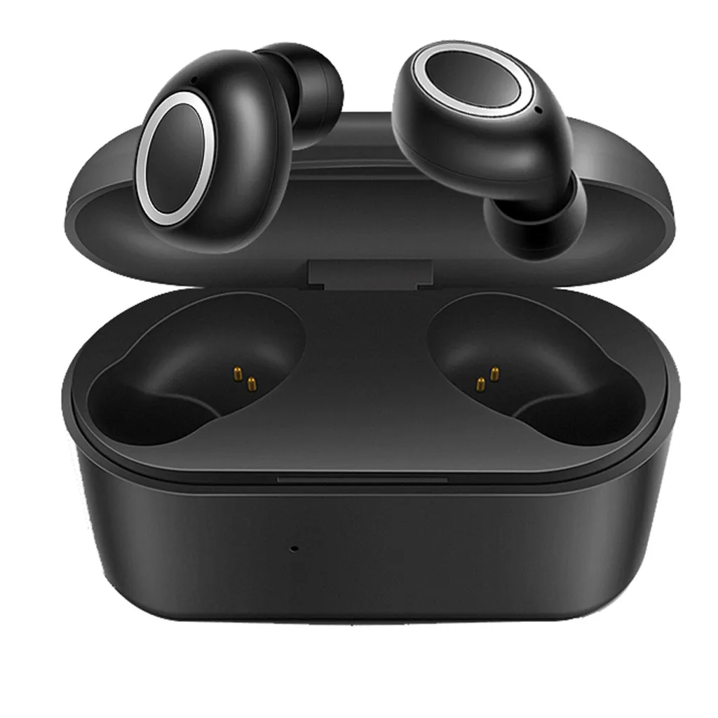 Bluetooth наушники 5 0 + EDR спортивные мини TWS с 1500 мАч зарядное устройство чехол Q32