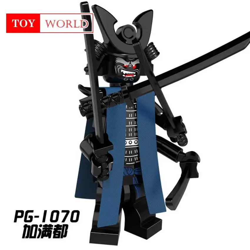Мастер у Ninjago фильм лорд гармадон Flashback Нья Акула армия рыболов большой белый N POP