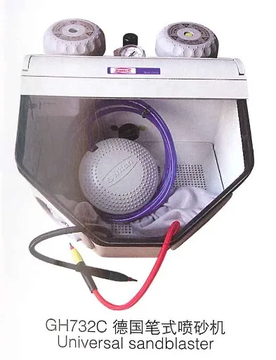 Точный Пескоструйный Аппарат для ювелирных изделий 220 V Универсальный Пескоструйный Аппарат