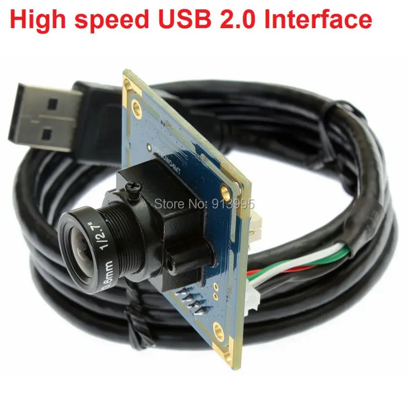 0.3MP 640X480P VGA Omnivision CMOS OV7725 MJPEG 30FPS Android UVC usb модуль для цифровой камеры широкоугольный