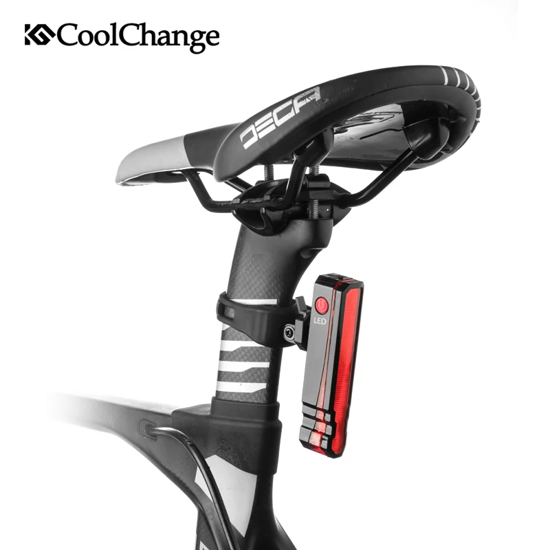 CoolChange велосипед свет Водонепроницаемый СВЕТОДИОДНЫЙ Фонарь велосипедный
