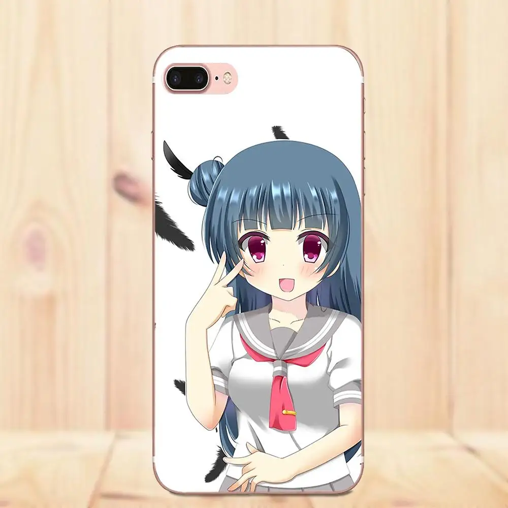 Yoshiko Tsushima Soft TPU Pattern Phone For HTC Desire 530 626 628 630 816 820 One A9 M7 M8 M9 M10 E9 Plus U11 Moto G G2 G3 | Мобильные