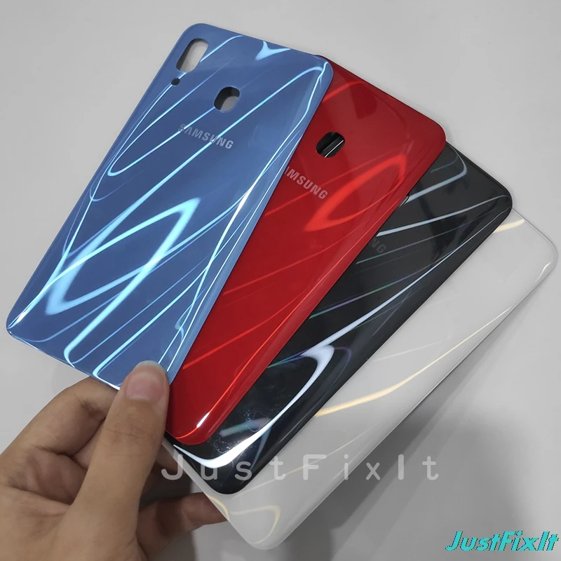 Задняя Крышка аккумуляторной батареи для SAMSUNG Galaxy A30 2019 SM A305F A305 задняя крышка из