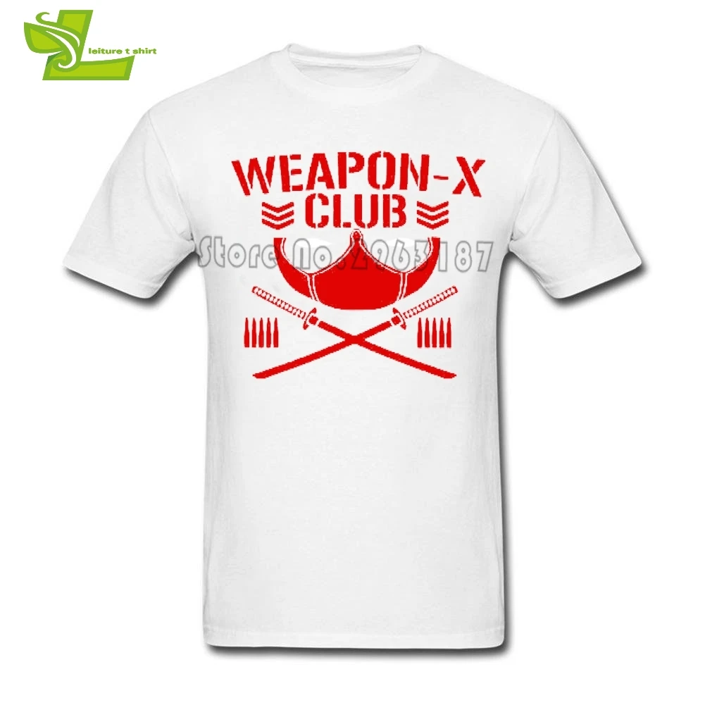 Оружие X клуб фильма Дэдпул Рубашки футболка на резиновой подошве Мужские летние