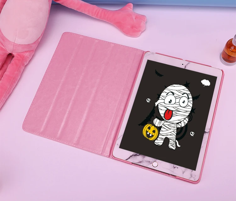 3D мультфильм Вышивка чехол для Apple ipad Mini 3 Mini 2 Mini 1 чехол-искусственная кожа Смарт проснувшись сна флип YCJOYZW
