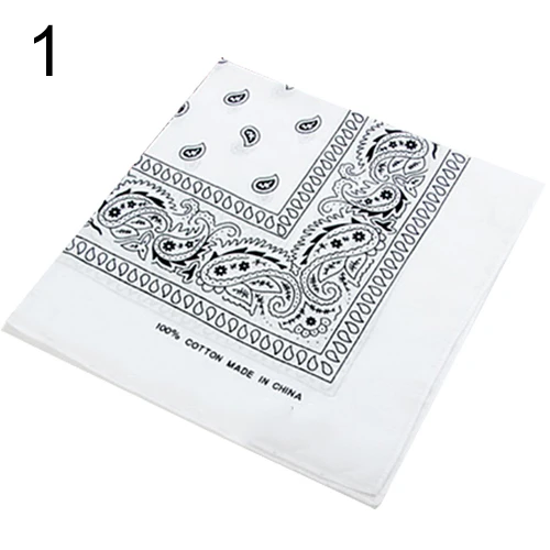 Splendid банданы в стиле хип-хоп для мужчин и женщин повязка платок на голову многоцветный стиль браслет хлопок Розничная/ 4XPX - Цвет: 1