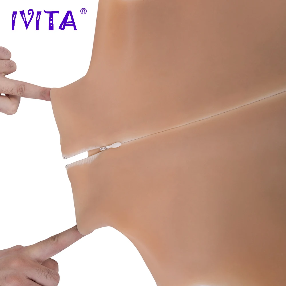 IVITA 2790 г Реалистичная силиконовая полуформа груди поддельная грудь для Crossdressers